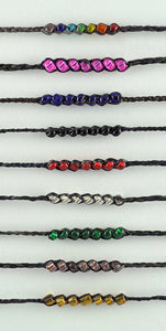 DB3- Black Strand Bracelets (bundle of 25)