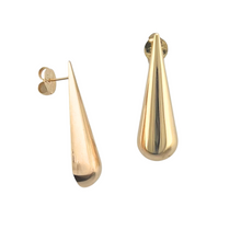 Load image into Gallery viewer, SE962 18K Gold Plated &quot;long tear drop&quot; Earrings