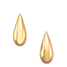 Load image into Gallery viewer, SE963 18K Gold Plated thick teadrop Earrings