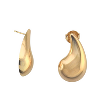 Load image into Gallery viewer, SE964 18K Gold Plated teardrop Earrings