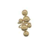 Load image into Gallery viewer, SR121 Set of 2 18K Gold Plated Adjustable rings