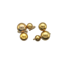 Load image into Gallery viewer, SR121 Set of 2 18K Gold Plated Adjustable rings