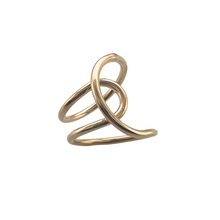 Load image into Gallery viewer, SR126 18K Gold Plated adjustable Ring