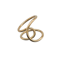 Load image into Gallery viewer, SR126 18K Gold Plated adjustable Ring