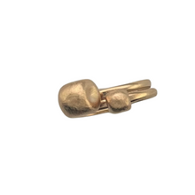 Load image into Gallery viewer, SR129AB 18K Gold Plated set of 2 Rings