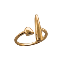 Load image into Gallery viewer, SR128 18K Gold Plated adjustable Ring